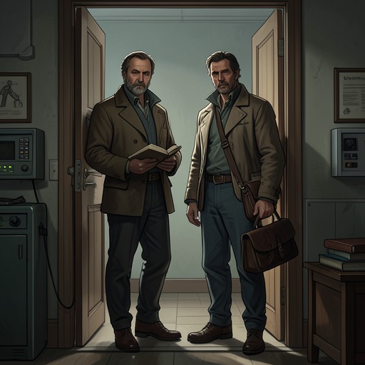 Alyosha and Ivan’s Moral Bond from "The Brothers Karamazov". This flow follows two brothers who love each other despite profound disagreement over suffering, God, and the possibility of moral life.