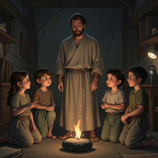 Alyosha’s Final Fellowship with the Boys from "The Brothers Karamazov". This flow traces Alyosha’s care for Ilusha and the schoolboys into a closing vision of memory as a source of lifelong moral strength.