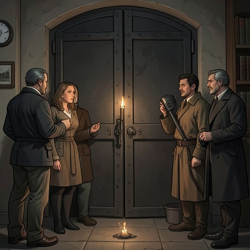 The Court’s Search for a Coherent Story from "The Brothers Karamazov". This flow traces how investigators and advocates interpret ambiguous evidence, showing the tension between psychological narrative and factual proof.