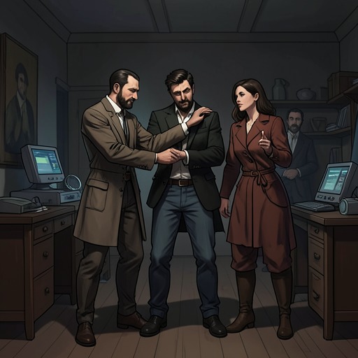 The Family’s Rival Claims to Love from "The Brothers Karamazov". This flow traces the tangled affections that bind Dmitri, Katerina, Ivan, and Grushenka without producing a stable or peaceful union.