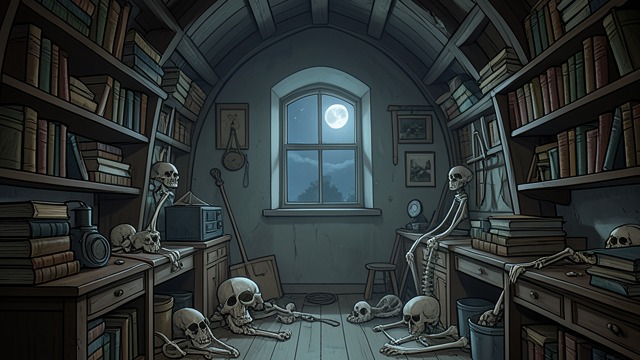 The Gothic Study from "Faust". Enclosure and Abstraction A room of dead learning Faust’s narrow, vaulted study is crowded with books, instruments, and ancestral remains.