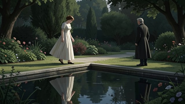 The Garden Conversation from "Faust". A Mutual Tenderness Personal confidences Faust and Margaret walk together while she speaks of household work, her family, and the care she once gave her baby…