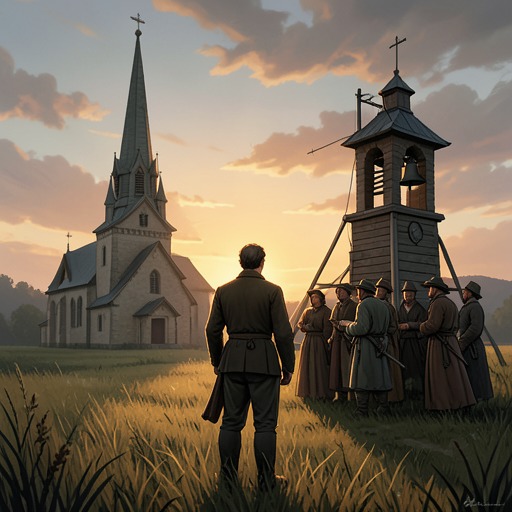 Faust’s Easter Crisis from "Faust". The Easter bells interrupt Faust’s suicidal despair and briefly reconnect him to memory, community, and life without resolving his spiritual uncertainty.