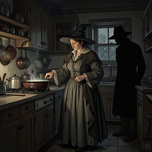 Faust’s Rejuvenation from "Faust". The Witch’s Kitchen potion renews Faust’s appearance and redirects his hunger toward physical desire, especially his pursuit of Margaret.