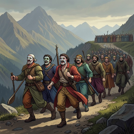 Theatrical Revelry at Walpurgis Night from "Faust". The Brocken’s procession and the dream intermezzo turn supernatural revel into comic pageantry, briefly placing Faust’s private crisis inside a wider…