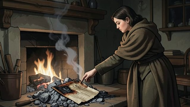 A Fragment in the Ashes from "The Mysterious Affair at Styles". The Burnt Scrap An Incomplete Document Poirot recovers a partly charred piece of thick paper from Emily’s grate and recognizes it as part of a will.