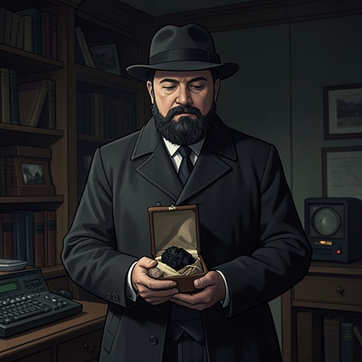 The Disguise and the Beard from "The Mysterious Affair at Styles". A theatrical disguise enables the poison purchase, implicates Alfred, and eventually points toward the conspirators’ coordinated attempt to frame others.