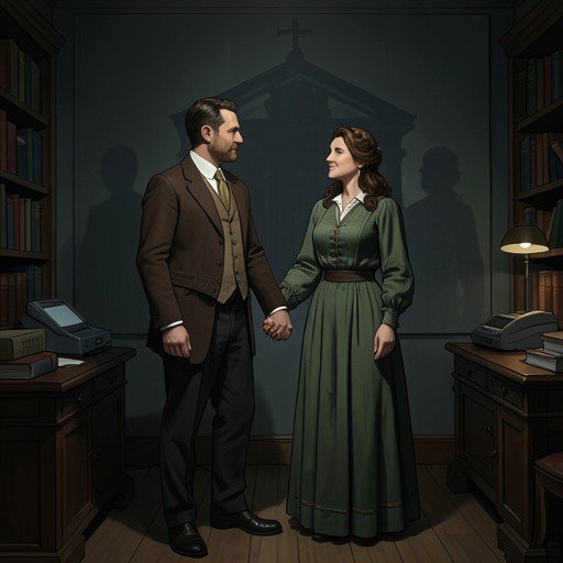 Mary and John Reconciled from "The Mysterious Affair at Styles". An estranged marriage marked by pride and jealousy is brought back together through danger, truth, and Mary’s loyalty during John’s trial.