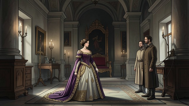 The Daughter’s New Household from "Rumplestiltskin". The Daughter’s New Household A royal marriage The King marries The Miller’s Daughter and Queen after the final heap becomes gold.