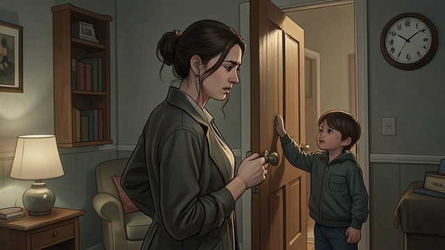A Mother’s Private Life from "Simple Passion". A Mother’s Private Life Practical Arrangements Her sons must ask before visiting and leave when A is expected.