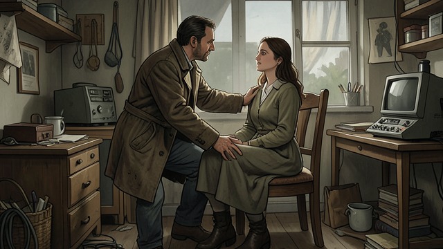 A Reluctant Host from "Stranger in a Strange Land". Shelter Without Allegiance A practical decision Jubal Harshaw takes in Gillian Boardman and Smith despite his stated indifference to politics.