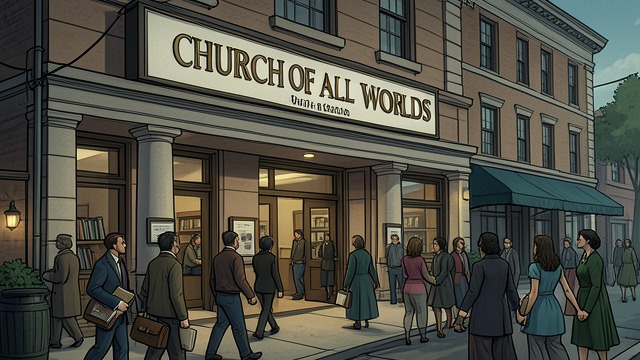A Church in Name from "Stranger in a Strange Land". A Legal Form for Teaching An institutional disguise Smith establishes the Church of All Worlds because religious organizations can operate with protections…