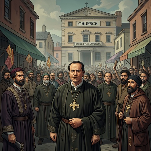 The Political Rise and Fall of the Church from "Stranger in a Strange Land". This thread follows Smith’s religious organization from a deliberately modest public front through expansion, persecution, and dispersal.