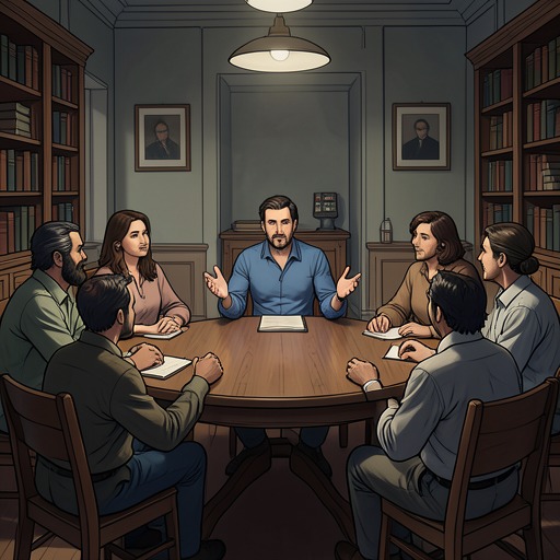 From Student to Teacher from "Stranger in a Strange Land". This thread traces Smith’s education of Earthlings through language, practice, and an expanding community rather than through a conventional conversion.