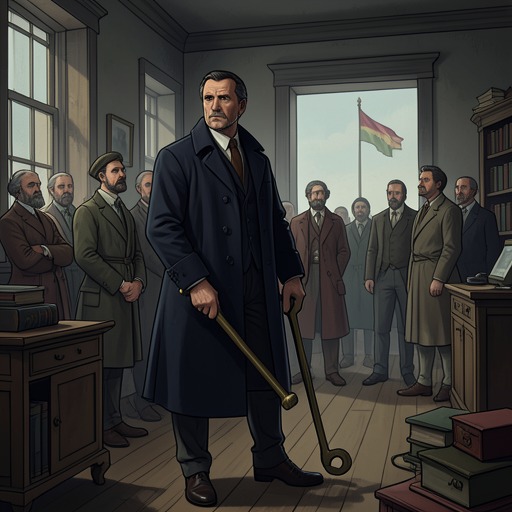 The Government’s Pursuit from "Stranger in a Strange Land". This thread follows the administration’s effort to control Smith, the escalating conflict with his protectors, and the eventual collapse of coercive authority.