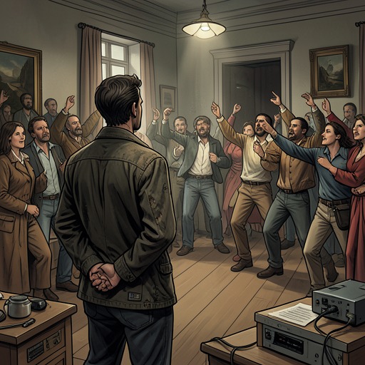 The Fosterite Challenge from "Stranger in a Strange Land". This thread traces Smith’s encounter with Fosterism, the way its emotional spectacle affects him, and his later recognition of its power and dangers.