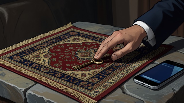 The Hidden Key from "Impure Blood". The Hidden Key A false trail The investigation first focuses on Slimane Bahtoum and Mansoor Narooq after their identities are switched.