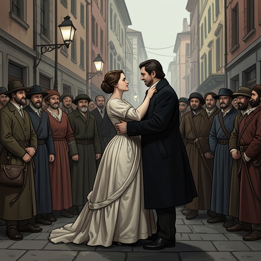 The Captive Commissaires from "Impure Blood". This flow traces the abduction of Agnès Dantier and Vincent Dantier from disappearance through captivity to rescue.
