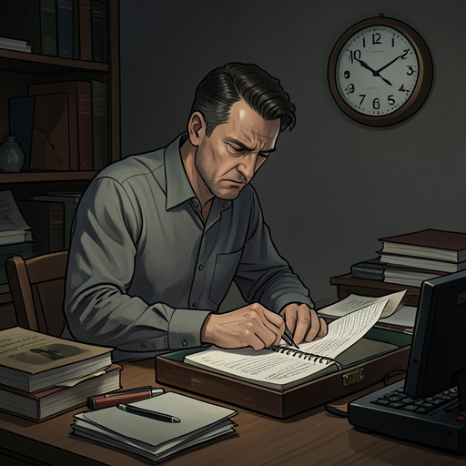 Darac Under Pressure from "Impure Blood". This flow traces Paul Darac’s effort to remain an effective investigator while his private life and professional conduct unravel.