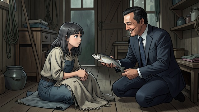The Girl from Yoroido from "Memoirs of a Geisha". A Childhood Cut Short The fishing village Chiyo grows up in a leaning house above the Sea of Japan, with her older sister Satsu and their ailing mother.