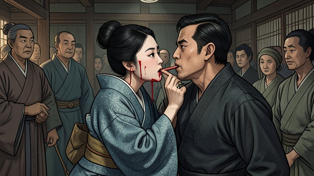千代与初桃的战争,《艺伎回忆录》中的场景。最后的决裂 对手失去控制 美芽和纱由里整晚跟着初桃,令她承受更大的压力。她本已酗酒,逐渐失去在公开场合保持举止得体的能力。在一场有演员庄次郎参加的宴会上,当众人的注意力从她身上转向美芽时,初桃暴力相向。 被逐出置屋 初桃咬了庄次郎,还动手打他,闹出一场丑闻,损害了她长久以来赖以立足的声望。新田置屋养母很快将她逐出置屋。