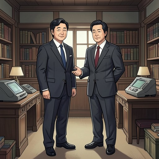 Iwamura Electric’s Fight to Survive from "Memoirs of a Geisha". This thread follows the business partnership of Iwamura Ken and Nobu Toshikazu from its early growth through wartime coercion and postwar recovery.