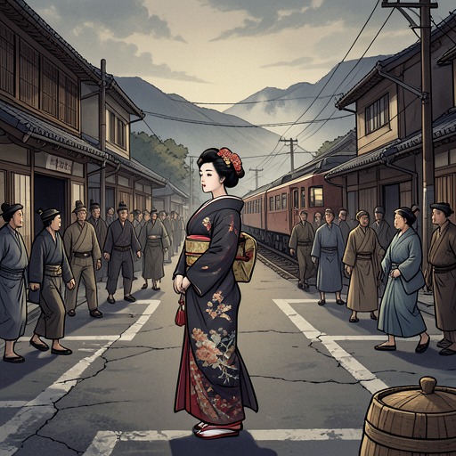 Choosing a Life Beyond Gion from "Memoirs of a Geisha". This flow traces Sayuri’s final struggle to reconcile her love for the Chairman with her bond to Nobu, then follows the consequences of her choice into…
