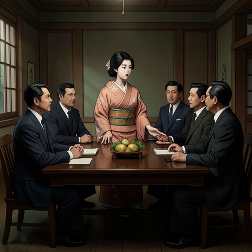 Through War and Return from "Memoirs of a Geisha". This flow follows the collapse of Sayuri’s Gion life during wartime, her refuge with the Arashino family, and the difficult return to a changed profession…