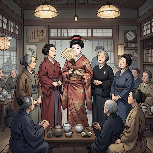 The Professional Contest for Sayuri from "Memoirs of a Geisha". This thread traces the struggle over Sayuri’s public standing, as Mameha tries to build a viable career for her while Hatsumomo blocks access to patrons…