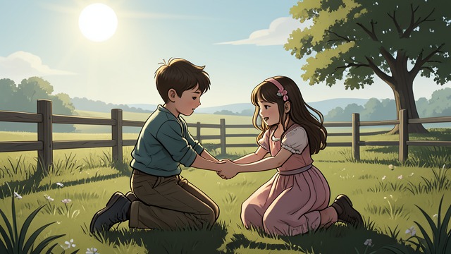 A Childhood Attachment from "Eugene Onegin". A Childhood Attachment Familiar affection Lensky has loved Olga since childhood, when their families and shared play made a future marriage seem natural.