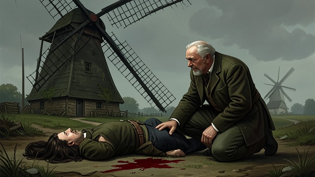 A Friendship Ended by Violence from "Eugene Onegin". A Friendship Ended by Violence The fatal result Eugene’s shot kills Lensky at the windmill.