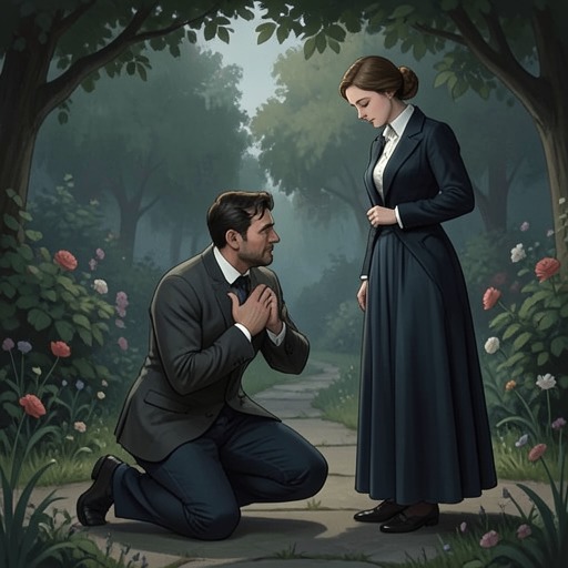 Confession Versus Restraint from "Eugene Onegin". This thread follows two declarations of love and shows how truthfulness, timing, and obligation lead to opposite responses.