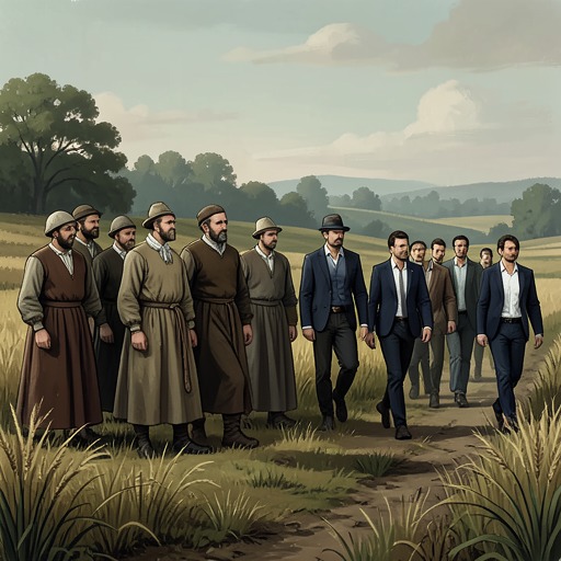The Village Against the Capital from "Eugene Onegin". This thread traces the contrast between rural conventions and fashionable urban life as the characters move between them.