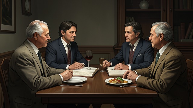 A Collaborative Dinner from "Rich Dad Poor Dad". A Partnership Emerges Shared Concerns Sharon and her husband meet Robert and Kim for dinner.