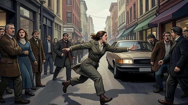 A Bridge in the Street from "Loveboat, Taipei". Mutual Recognition The Near Collision When Ever spots her father in the crowded street, she sees him isolated and searching for her.