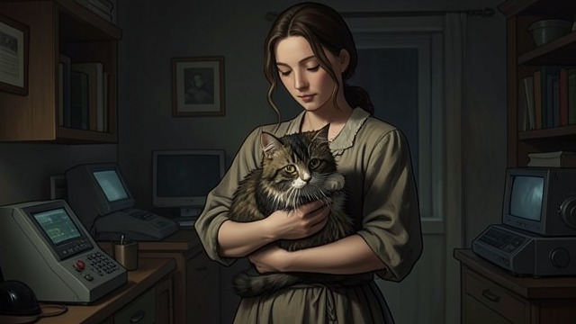 最终的领悟,《蒂凡尼的早餐》中的场景。害怕失去重要之物 猫的消失 霍莉放走她的猫后,发现他们确实彼此相属。她先前对依恋的恐惧,使一段真实的羁绊未能得到承认。 另一种恐惧 霍莉说,失去猫比“Mean Reds”更让她害怕。这份恐惧源于冒着失去羁绊的风险之后才认清它,而非来自无法预知的威胁。