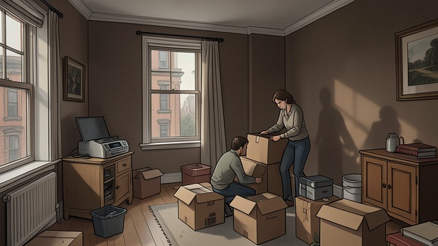 小说中未解的归宿,《蒂凡尼的早餐》中的场景。没有霍莉的房间 物品售出 褐石公寓的房主卖掉了霍莉遗弃的家具和装饰品。新房客搬进公寓,开始了另一种生活。 房屋长存,住客已逝 建筑依然伫立,意义却已改变。叙述者的回忆使这间屋子成为一处消逝的场景,而不再是他能原样重返的家。