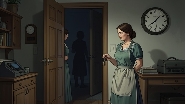 Keys Left Behind from "A Journey to the Centre of the Earth". Keys Left Behind Domestic responsibility transferred Gretchen and Martha receive the keys to the house as Professor Hardwigg and Henry set out.