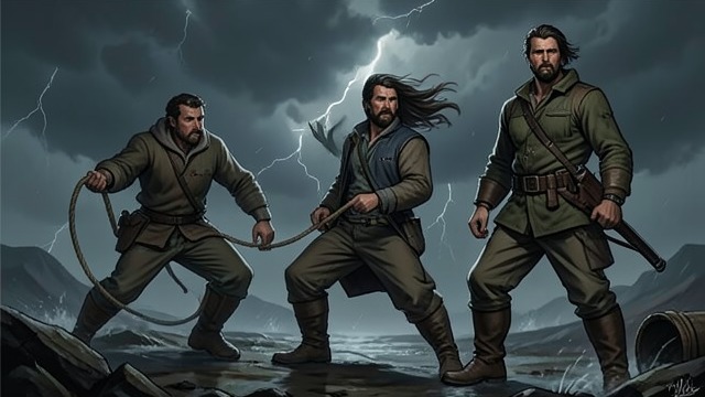 Common Escape from "A Journey to the Centre of the Earth". Common Escape Helpless together The storm and later flood strip the travelers of their instruments, provisions, and control of direction.