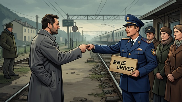 A Bee Driver from "Grey Bees". A Bee Driver A joke at the checkpoint A Ukrainian customs officer calls Sergeyich a “bee-driver” after learning that he transports hives.