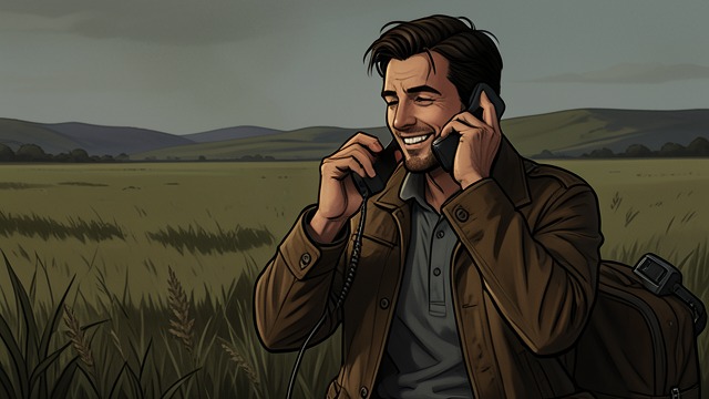 Petro’s Call from "Grey Bees". Petro’s Call A voice breaks the silence Sergeyich receives Petro’s call and learns that the soldier survived his injuries and is home from hospital.