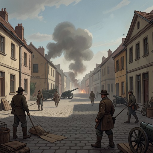 The Grey Zone’s Daily Life from "Grey Bees". This thread follows how a nearly emptied village sustains ordinary routines while front-line danger becomes part of its residents’ mental landscape.