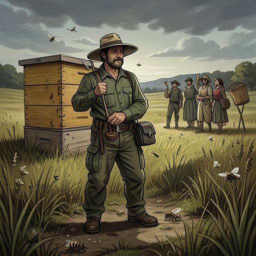 Bees as a Measure of Humanity from "Grey Bees". Sergeyich repeatedly compares human society with the bees’ labor and order, using the colonies to judge the world around him.