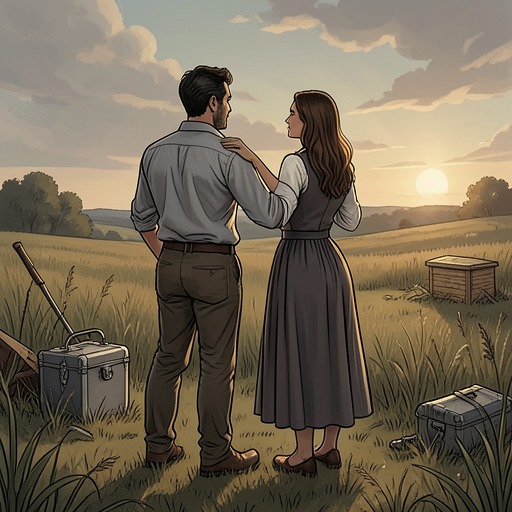 Sergeyich and Galya’s Unfinished Bond from "Grey Bees". Their relationship grows through food, shared labor, and intimacy, but Sergeyich’s divided loyalties prevent an easy promise of a shared home.