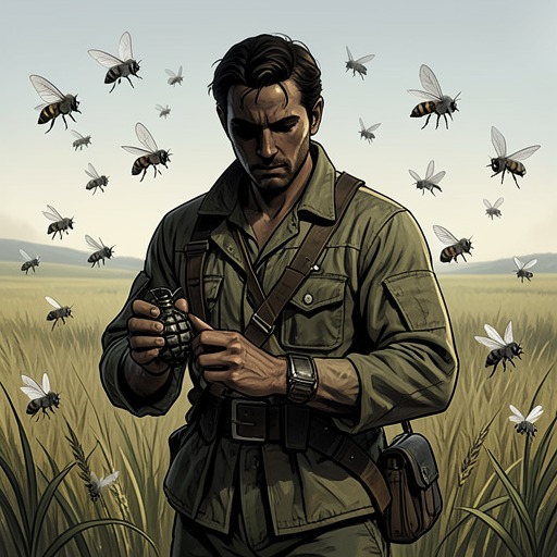 The Bees’ Refusal from "Grey Bees". The escaped grey swarm and Sergeyich’s response reveal the limits of his control and the danger of turning fear into violence.