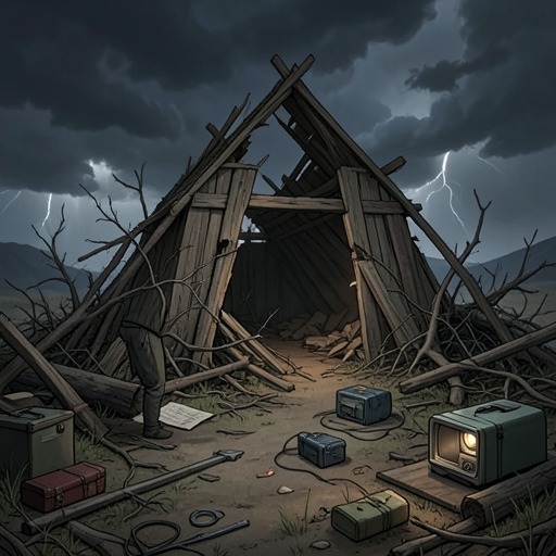 Valik’s Violence and Its Aftermath from "Grey Bees". Valik’s trauma-driven attack damages Sergeyich’s fragile refuge and leaves consequences that shape his departure and eventual return plans.