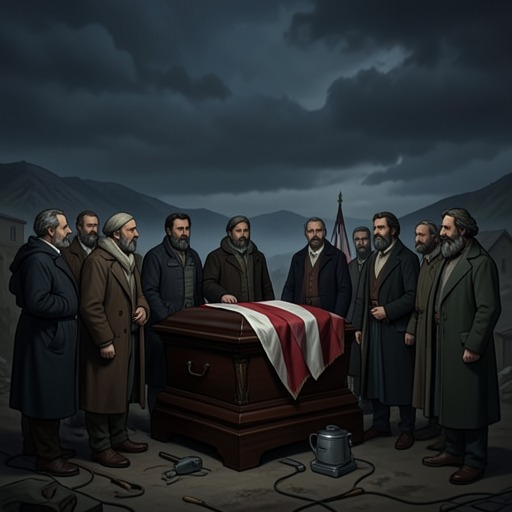 A Family’s Bereavement from "Grey Bees". The discovery and burial of Akhtem’s body transform an unresolved disappearance into a public mourning that Sergeyich can witness but not fully share.