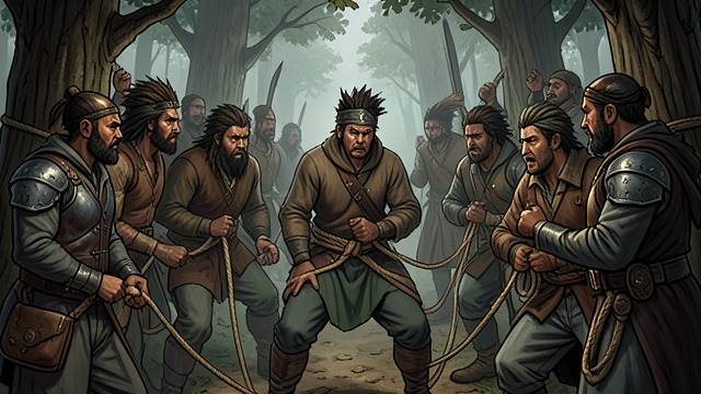 The Captors’ Council from "The Last of the Mohicans". The Captors’ Council Questions about Hawkeye The Hurons demand to know where La Longue Carabine is and search for his body.