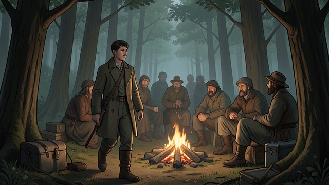 A Noncombatant Joins the Fight from "The Last of the Mohicans". Courage Without a Rifle A request to serve David insists that he wants to help rescue Cora despite having no firearm.
