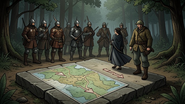 The Divided Route from "The Last of the Mohicans". Separate Destinations Captivity mapped David explains that Cora is held in a nearby community and Alice with the Hurons.